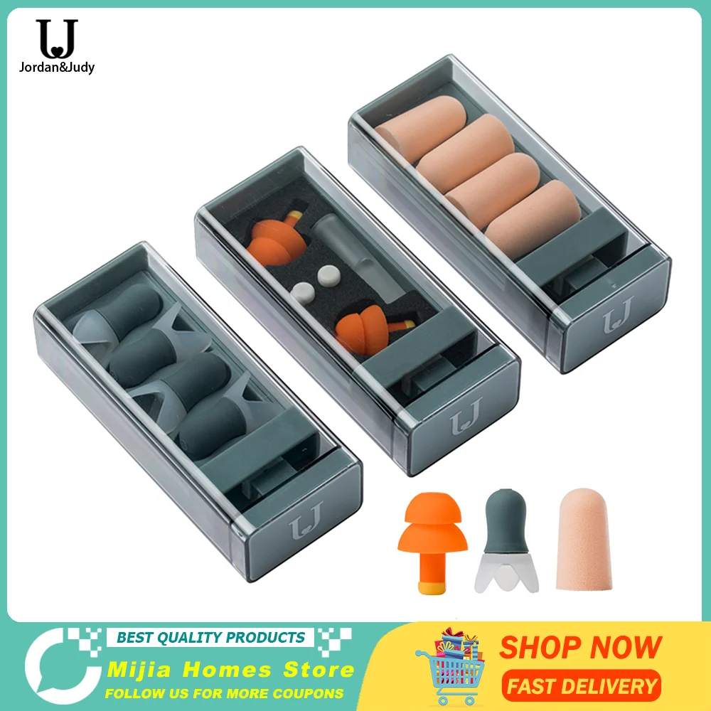 Jordan&judy Soundproof Earplugs For Sleep Noise Reduction Light Soft