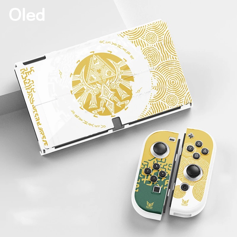 

for Zelda Protective Case for Nintendo Switch OLED/Switch Console and Joy-Con Shock-Absorption and Anti-Scratch Hard PC Cover