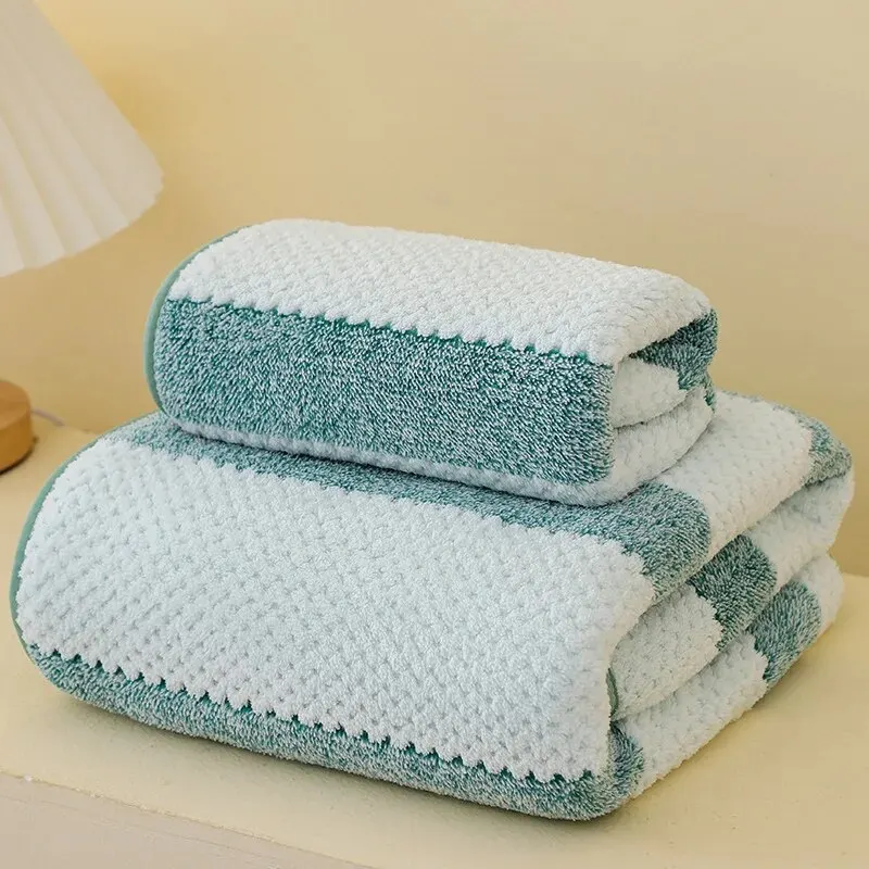 Bath Towel Washcloth Cotton Solid Color Soft Absorbent Multipurpose Towels for Hotel and Bathroom Use Beach towels & mats Practical Beach Essentials