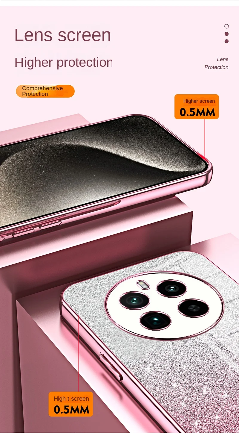 Glamorous Bling Glitter Slim Protective Back Case