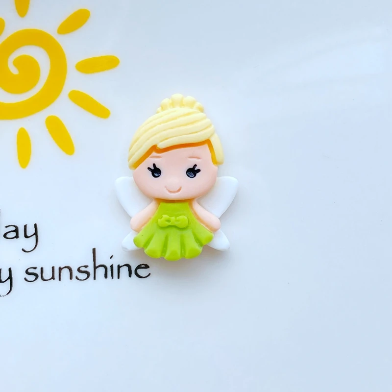 Resin Mini Cartoon Princess Embellishments 10Pcs for DIY