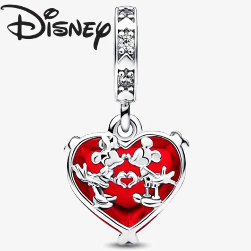 Disney 2025 New Fashion Heart Earrings for Women Premium Fine Glamour Jewellery Gifts Premium Jewellery Gift Jewellery Wholesale