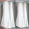New Practical180cm Long High Quality Long Wedding Dress Dust Bag Evening Dress Dust Cover Bridal Garment Storage Bag 2