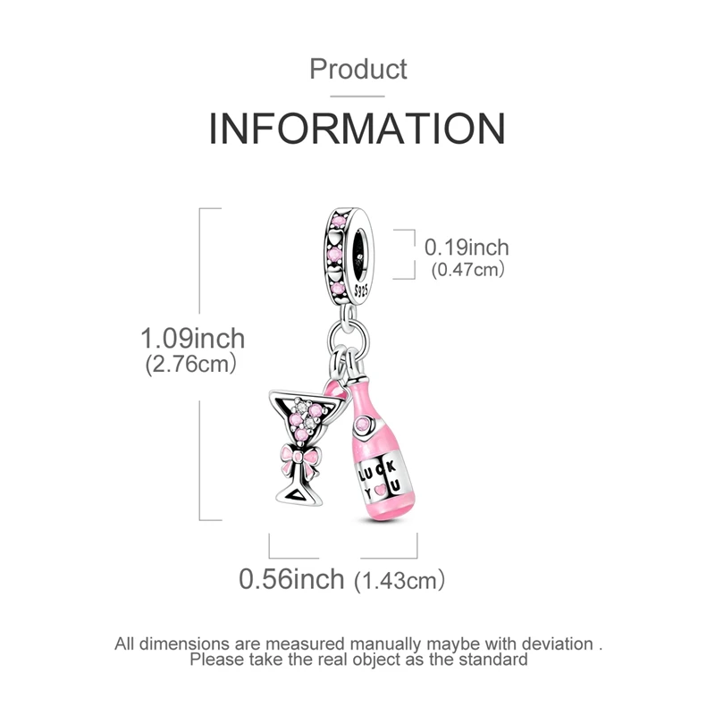 Charms aus 925er-Sterlingsilber, Prinzessinnenkleid, Schnecken-Herz-Anhänger, passend für Armbänder, Perlen, Herstellung von edlem Schmuck für Frauen, Geschenk – Detail 29