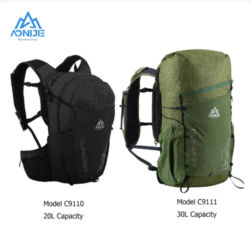 

AONIJIE C9110 20L C9111 30L New Sports Running Off-Road Backpack Daypack Travel Bag for Trekking Climbing Camping 2L Water Bag