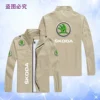 Men's Jacket Skoda Logo Printing Casual Baseball Jacket HipHop Outwear High Quality Spring Autumn Baseball Uniform Moto Jacket 4