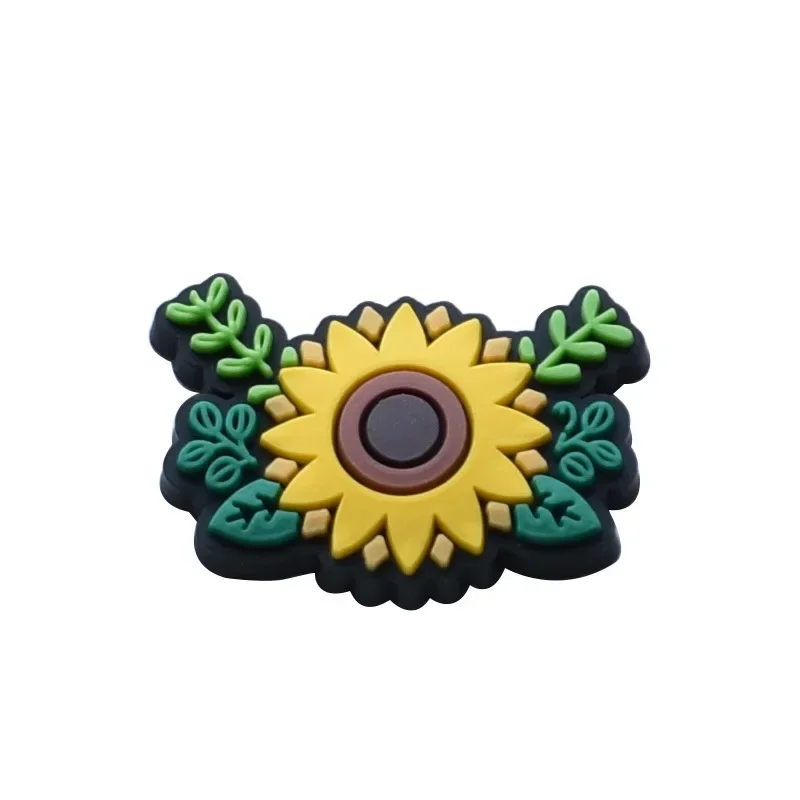 PVC Sonnenblumen-Gartenwerkzeug-Schuh-Charms, Accessoires und Dekorationen für Sandalen, Sneaker, Clogs – personalisiertes Geschenk für Männer und Kinder – Detail 4