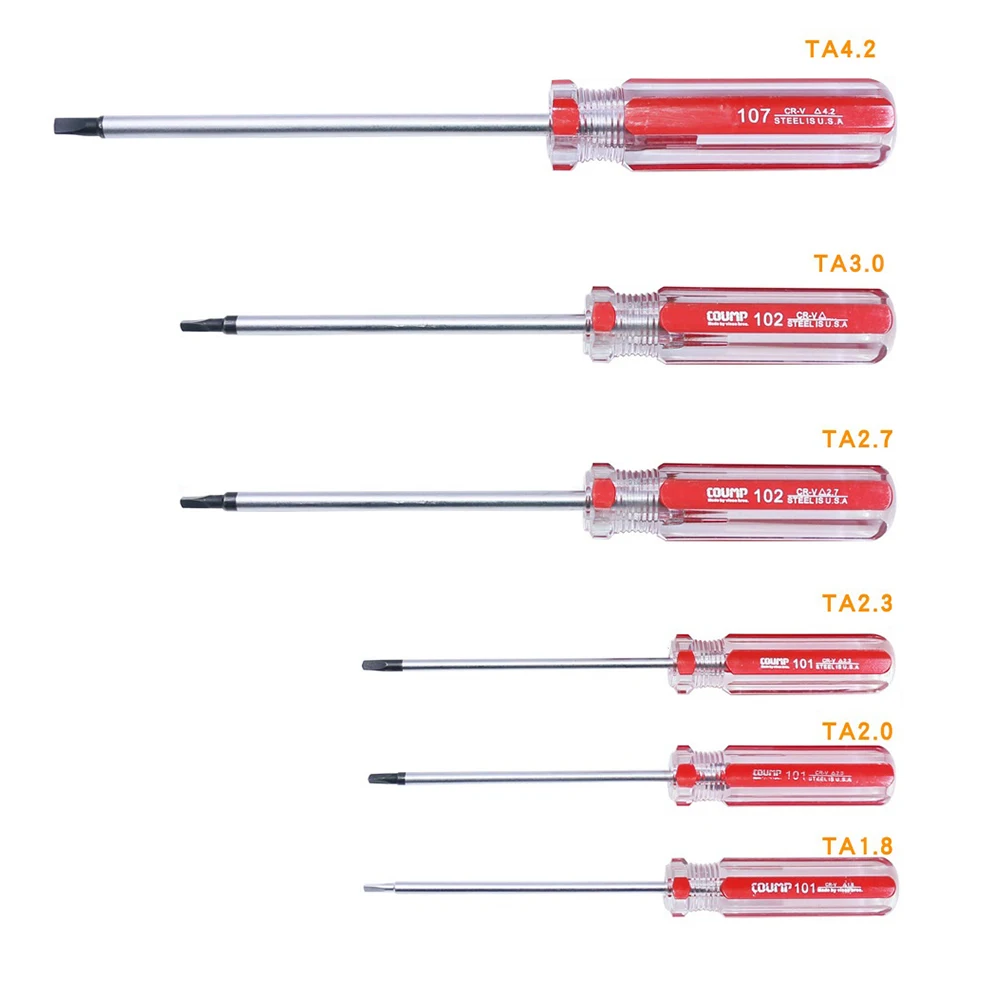 1pc Dreieck Schraubendreher Chrom Vanadium Stahl Dreieck Stick Schraubendreher Entfernung Reparatur Werkzeug TA1.8/TA2.0/TA2.3/TA2.7/TA3.0/TA4 – Detail 4