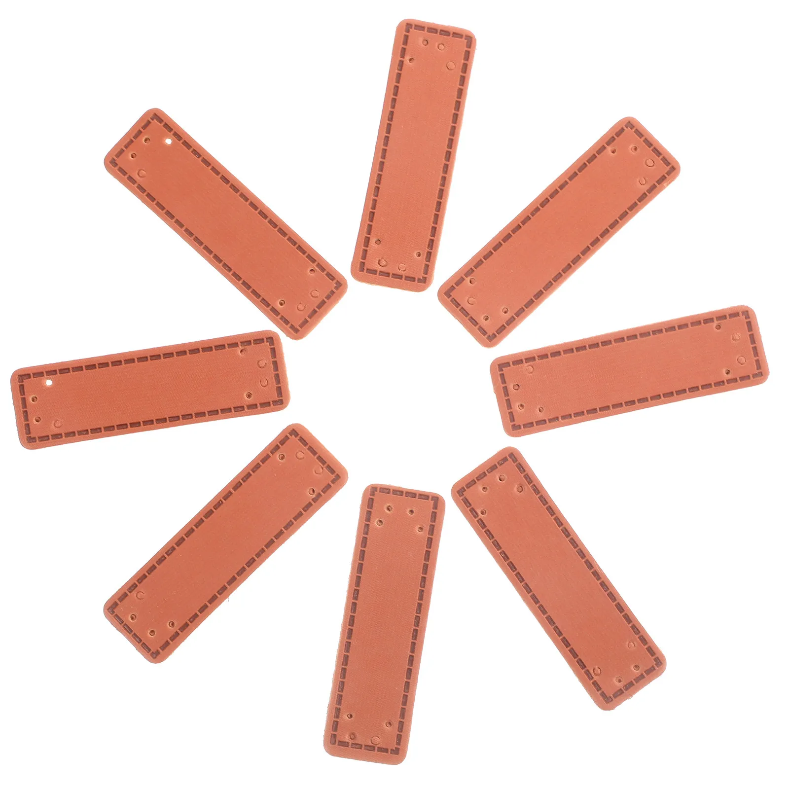 100pcs 라벨 Diy 빈 의류 모자 태그 청바지 셔츠 코트 스웨터 가방 신발 의류 양각 액세서리
