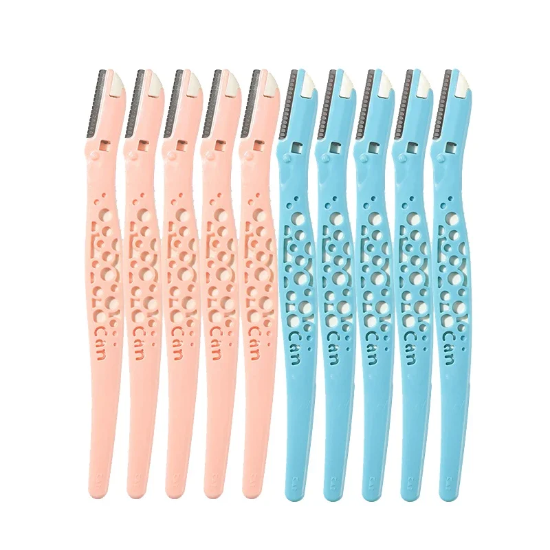 Karsyngirl 3/5/10Pcs Eyebrow Razor Face Razor Shaper for Precisely Triming and Shaping Facial Hair Women's Trimmer 6