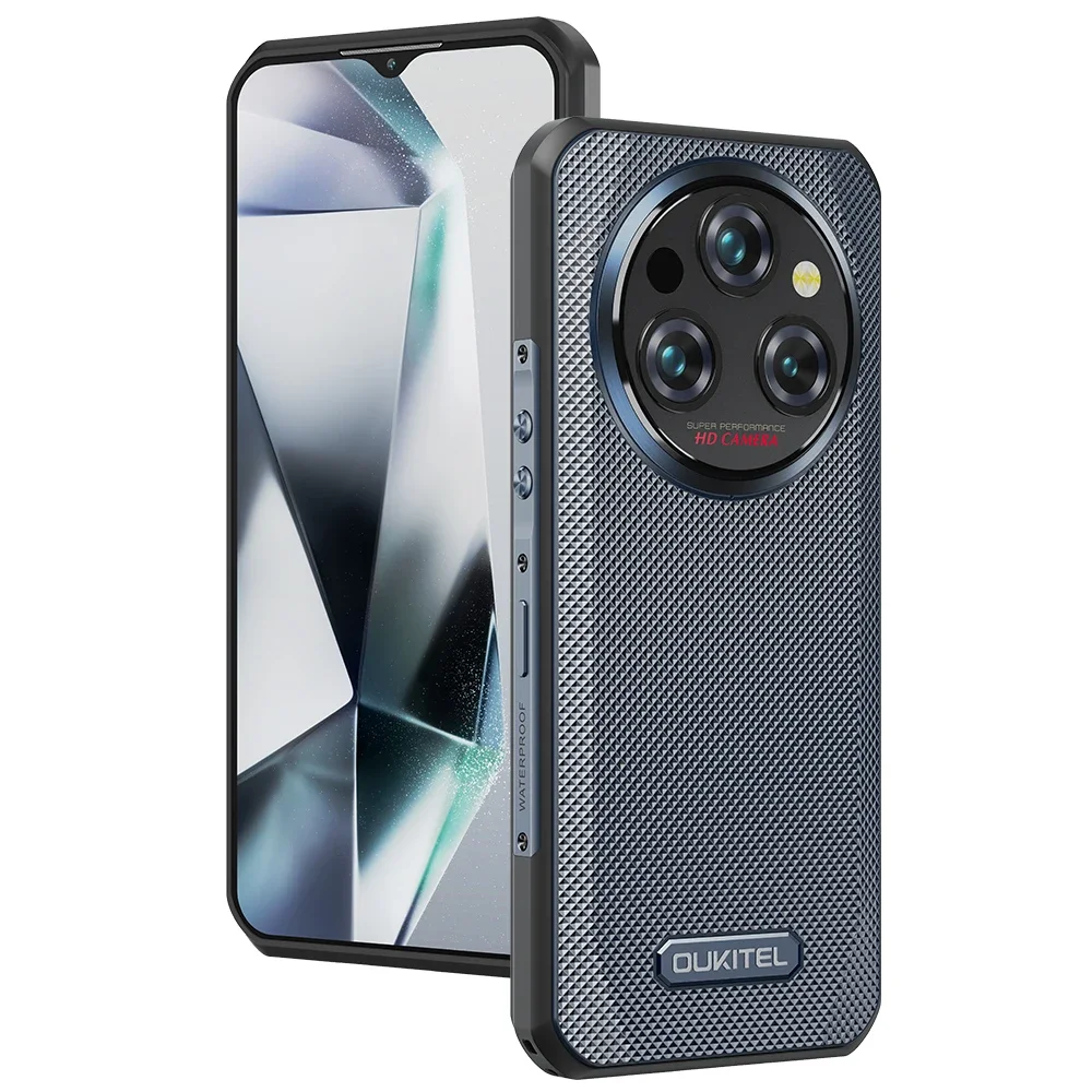 頑丈なスマートフォンOukitel-WP35 g,nfcセル,Android 14, 6.6インチ 