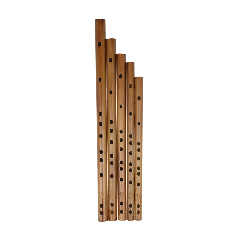 ABJX New Key Meibet Mini Piccolo Velvet Bag Tune Bamboo Flute National Musical Instrument Flute