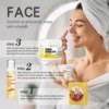 Organic Turmeric Skin Care Kit, Brighten, Remove Darkness, Lighten, Hydration, Exfoliate, Even Skin Tone, for Private Label 3