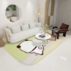 Bubu And Dudu Cute Cartoon Room Mats Cheaper Anti-slip Modern Living Room Balcony Printed Household Carpets 6
