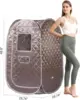 Full Body Larger Sauna Tent For Portable Bath Fold Cabin Room Not Include Steam Generator 5