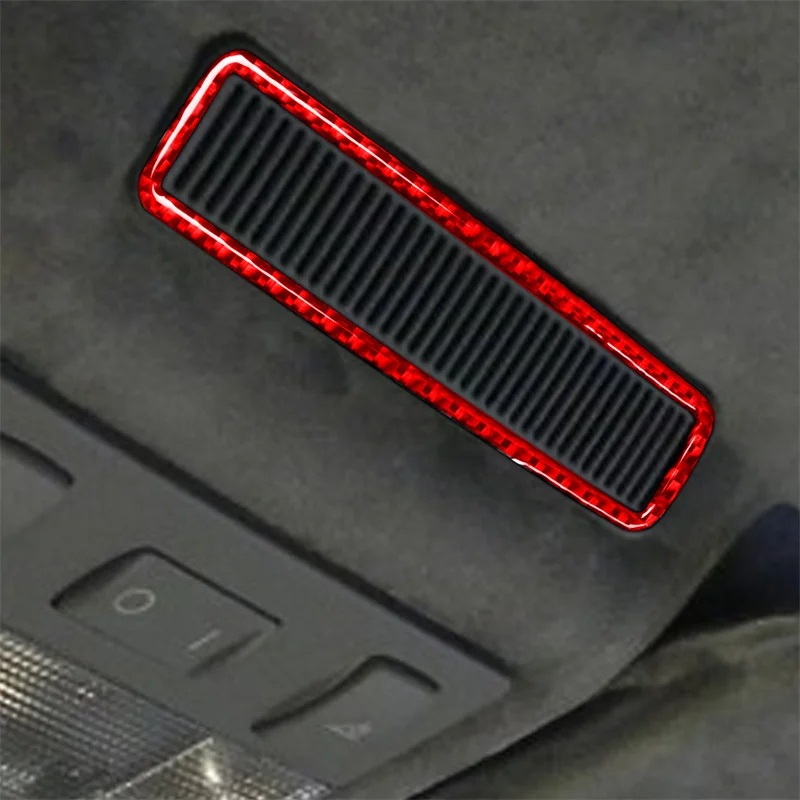 

For Audi TT 8N 2001 2002 2003 2004-2006 Car Stickers Carbon Fiber Car Overhead Reading Light Panel Trim Interior Car Accessories