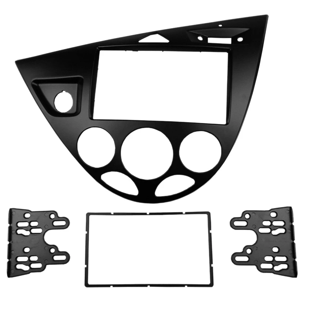 2 Din Radio Fasica Per Ford Focus / Fiesta Stereo Panel Radio Trim Kit Face Frame Lhd Refitting Installation