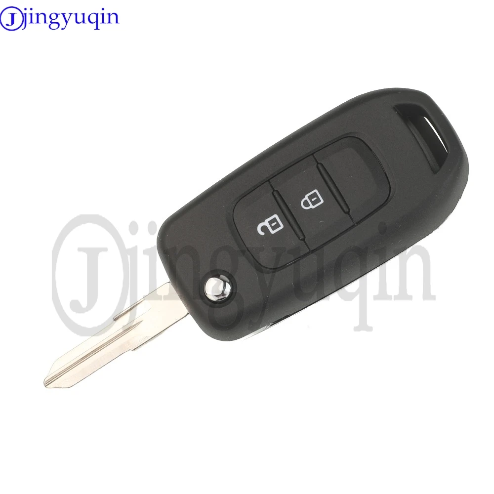 jingyuqin 2/3 Tasten für Renault Megan Modus Clio Modus Kangoo Logan Sandero Duster Opel Almera Modifizierte Fernbedienung Autoschlüsselgehäuse – Detail 3