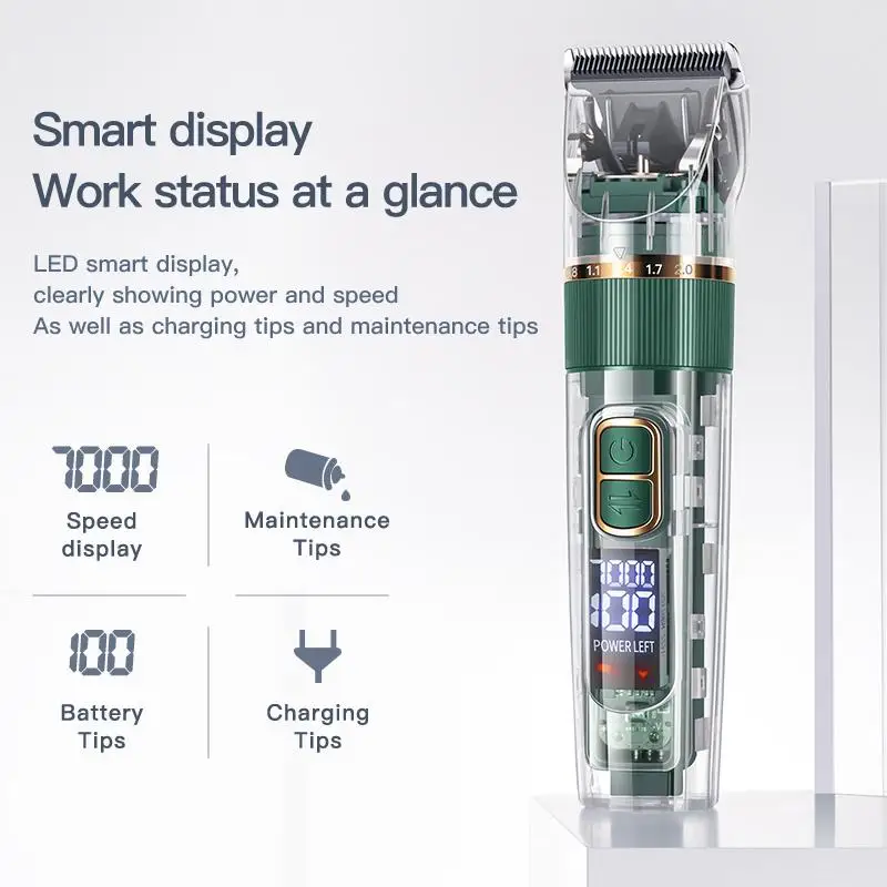 Pet Electric Hair Clipper Dog Shaver Full Set Waterproof Cleaning Supplies hair trimmer pet clipper dog hair trimmer pet hair trimmer dog clipper