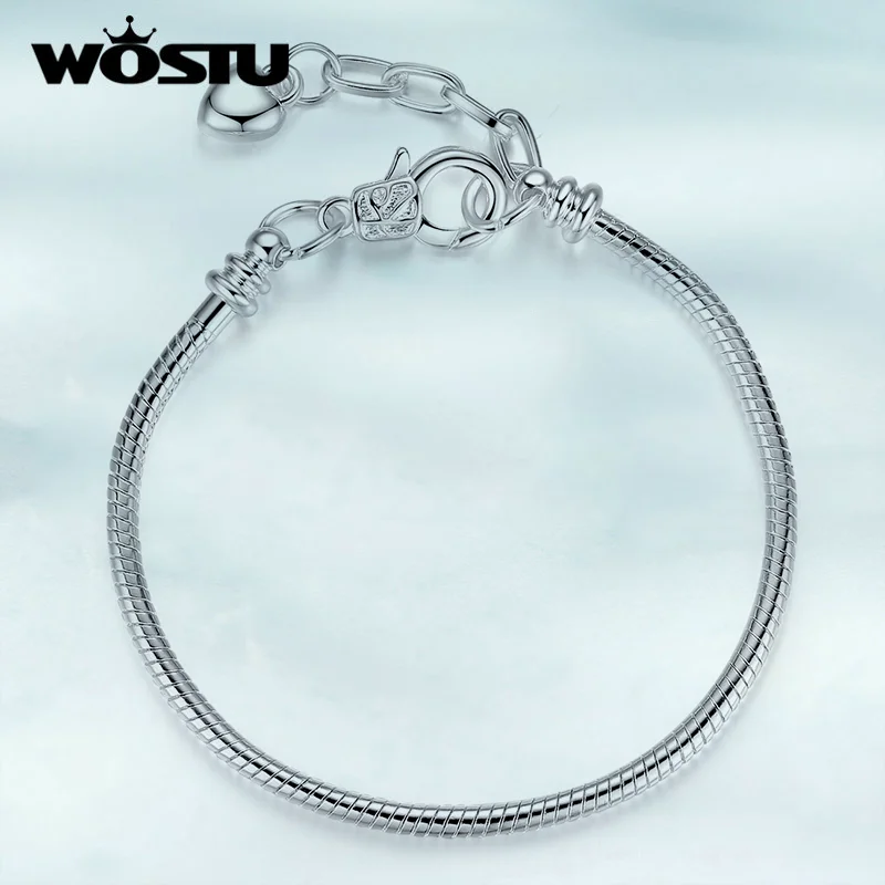 WOSTU High Quality Snake Chain Bracelet Jewelry for Women With