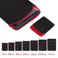 9"-17" Ultra Slim Laptop Bag Full Protective iPad Macbook Sleeve Case Pouch for Apple Dell Lenovo ASUS Xiaomi Notebook Computer