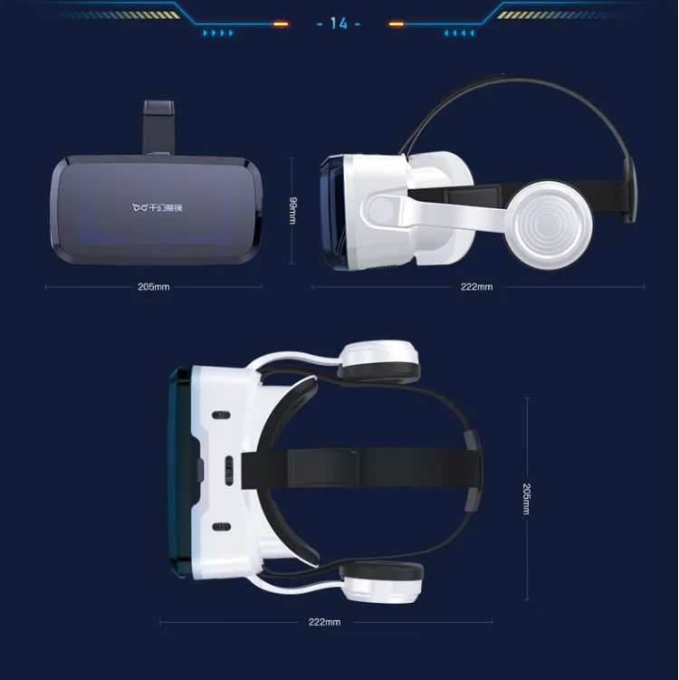 업그레이드된 3D VR 안경 스마트 연결 모바일 게임기 8층 나노 블루라이트 하드웨어 오리지널 제품 카테고리