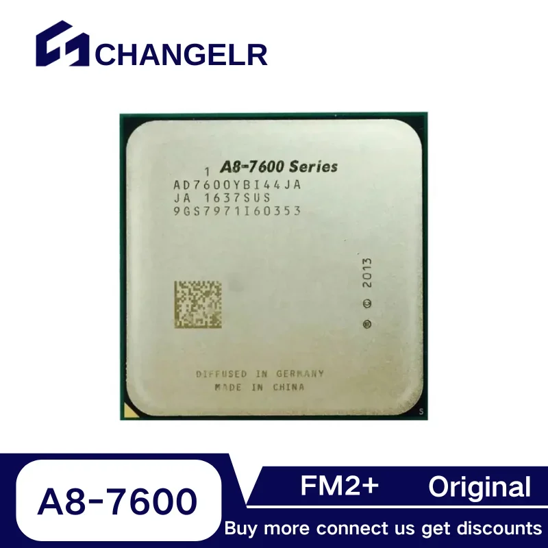 

Четырехъядерный процессор Φ AD7600YBI44JA 7600, 4 потока, разъем FM2 + ЦПУ 28 нм 3,1-3,8 ГГц, 4 Мб, разъем L2 FM2 +