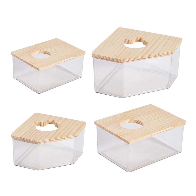 

Hamster Sand Bathroom Small Pet Cage Toilet Pet House Transparent Sand Bathtub