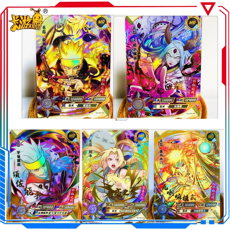 Kayou Naruto Mr Card Ootutuki Kaguya Mr Naruto Trading Cards Game Sasuke Hinata Tsunade Anime 