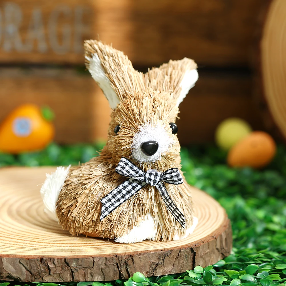 Ornements De Lapin Pâques Décorations D'arbre Lumières Décoratives