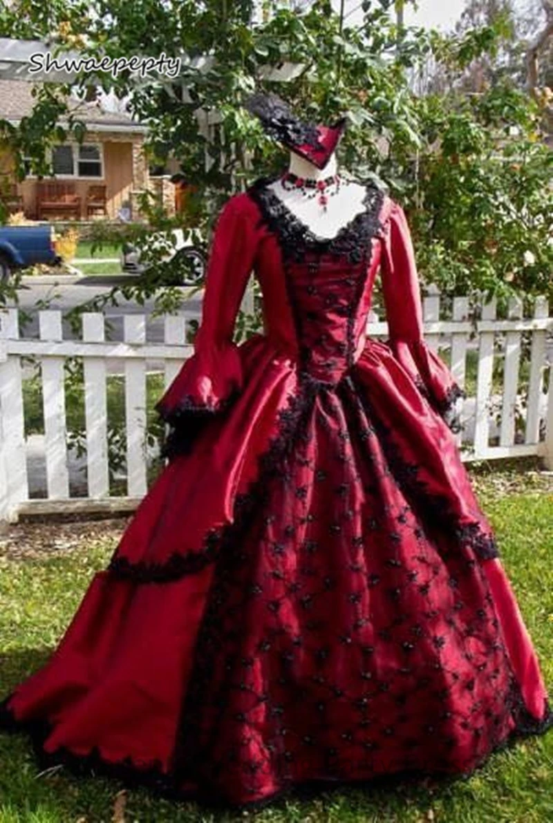 Womens Royal Vintage Victorian Maskerade Ball Gowns 1860s Evening Dress, Referer-to-image1, XS Womens Royal Vintage Victorian Maskerade Ball Gowns 1860s Evening Dress, Referer-to-image1, XS
