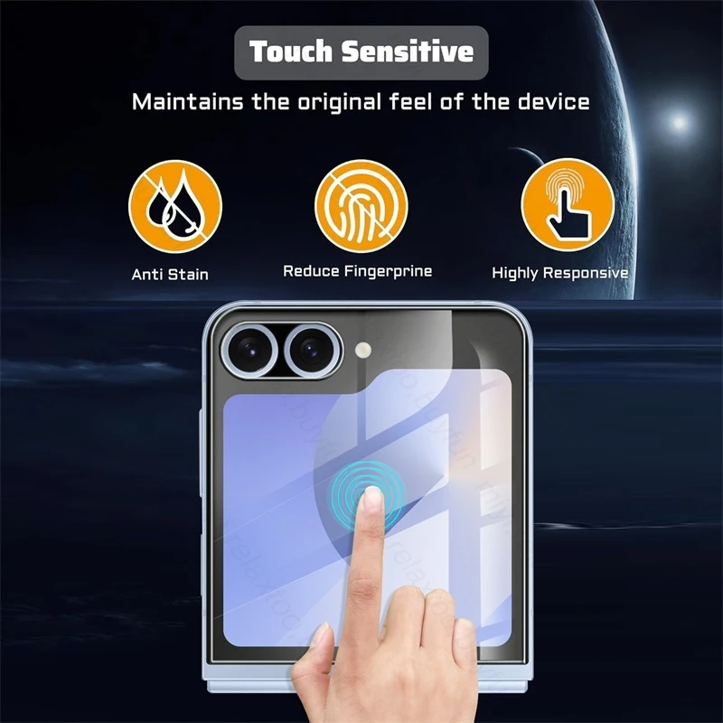 Premium 6-in-1 Tempered Glass Screen and Camera Protector Set