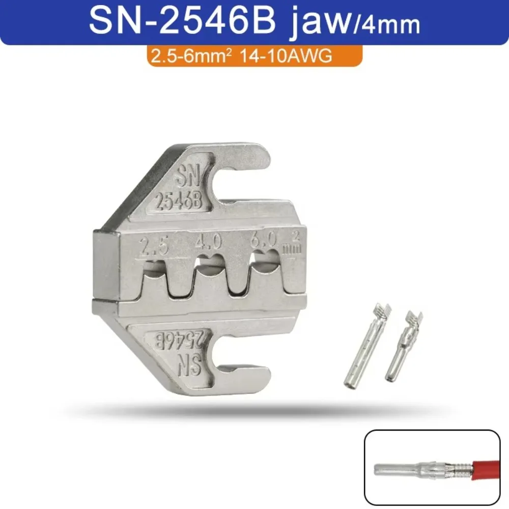 Carbon Steel Crimping Pliers Jaw 4mm Width for Crimping
