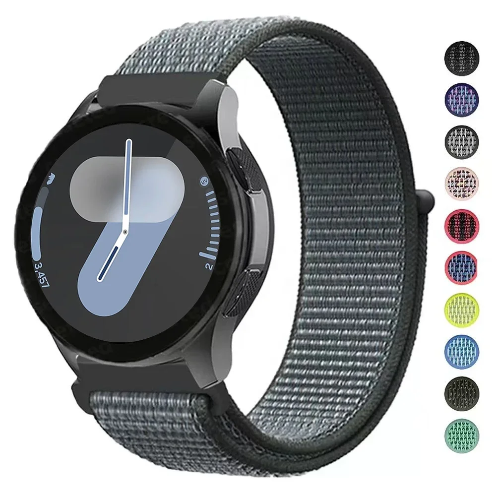 Enhanced Nylon Watch Strap - Universal Fit, 20/22mm Adjustable Wristband