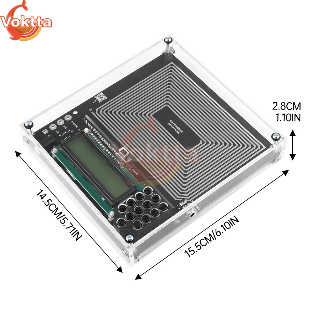 7.83HZ Schumann Wave Resonance Generator 0.01Hz~30000Hz Frequency Modulation Adjustable Ultra-low Pulse Wave Signal Generator 6