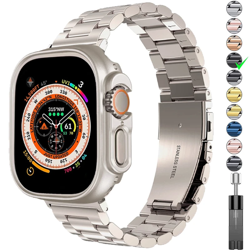  ġ θ ƿ Ʈ  ̽, Ʈ 2 49mm ݼ ո  Ŀ, ̿ġ ø 9 8 7 45mm 41mm 44mm 