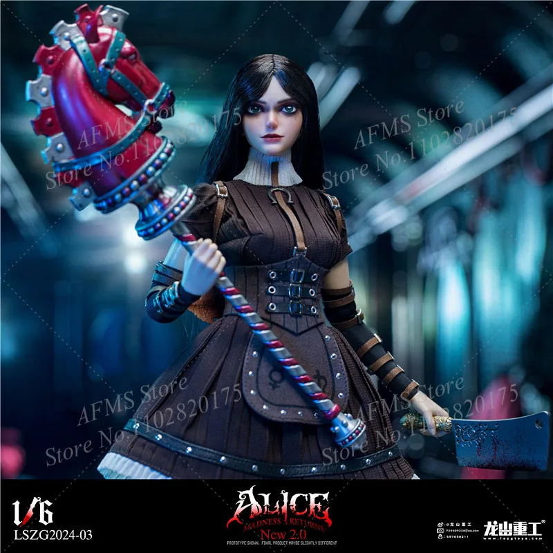 LSZG2024-03 1/6 Scale Collectible Figure Crazy Dark Girl Alice