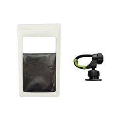 Waterproof 360° Rotating Phone Holder for Bikes & Motorcycles with Quick - Detach Feature (Handlebar style)
