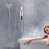 Chauffe-eau électrique instantané 3500W, sans réservoir, sous évier, petit Mini chauffage avec contrôle de la température pour le lavage de la cuisine 5