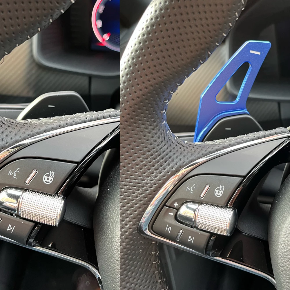 Aluminum Larger Paddle Shifter Extensions with Enhanced Grip
