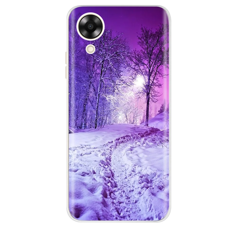 Fashion Pattern Soft Silicone TPU Back Cover Phone Case
