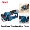 Brushless Electric Planer Cordless Woodworking Planing Machine Furniture Cutting Tool Lithium Battery Rechargeable Trimmer Tools 1