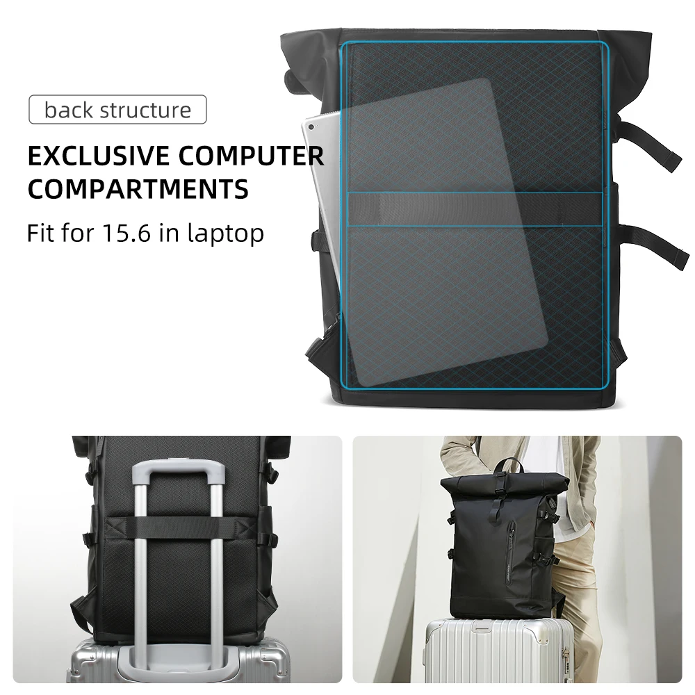 Expandable Waterproof Backpack 2