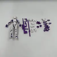 DIY T13 Action Figure Titan Multi-Jointed Movable Shapeshift Lucky Robot With Girl accessories 3D Printed Action Figures Toys 2