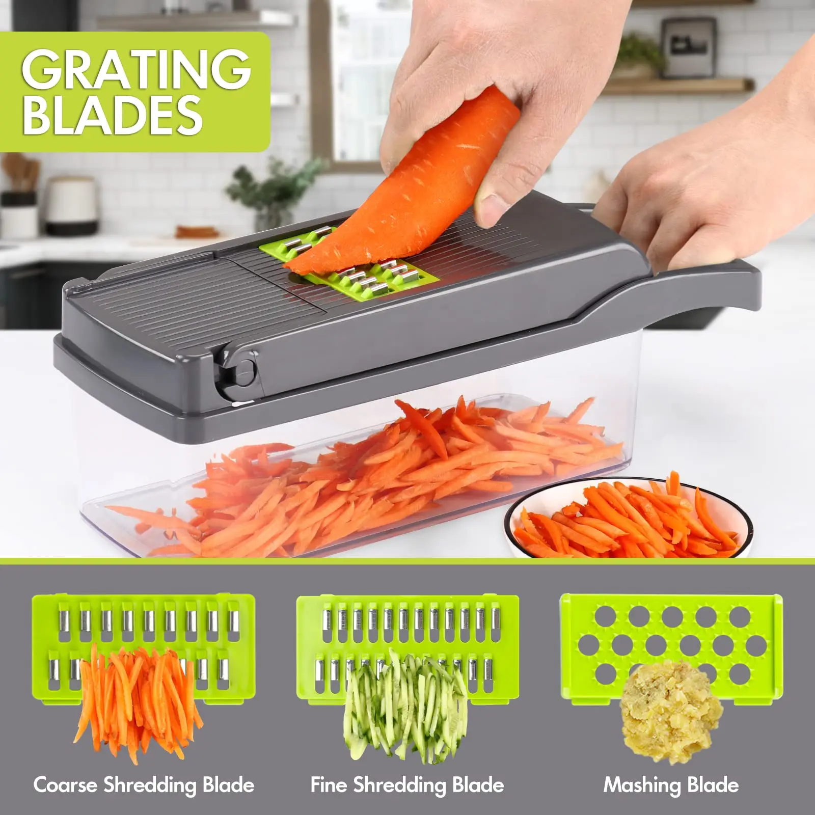 16 in 1 Multifunctional Vegetable Chopper Handle Food Grate Food Chopper Vegetable Slicer Dicer Cut Kitchen Items cocina vegetable slicer vegetable chopper kitchen cutter