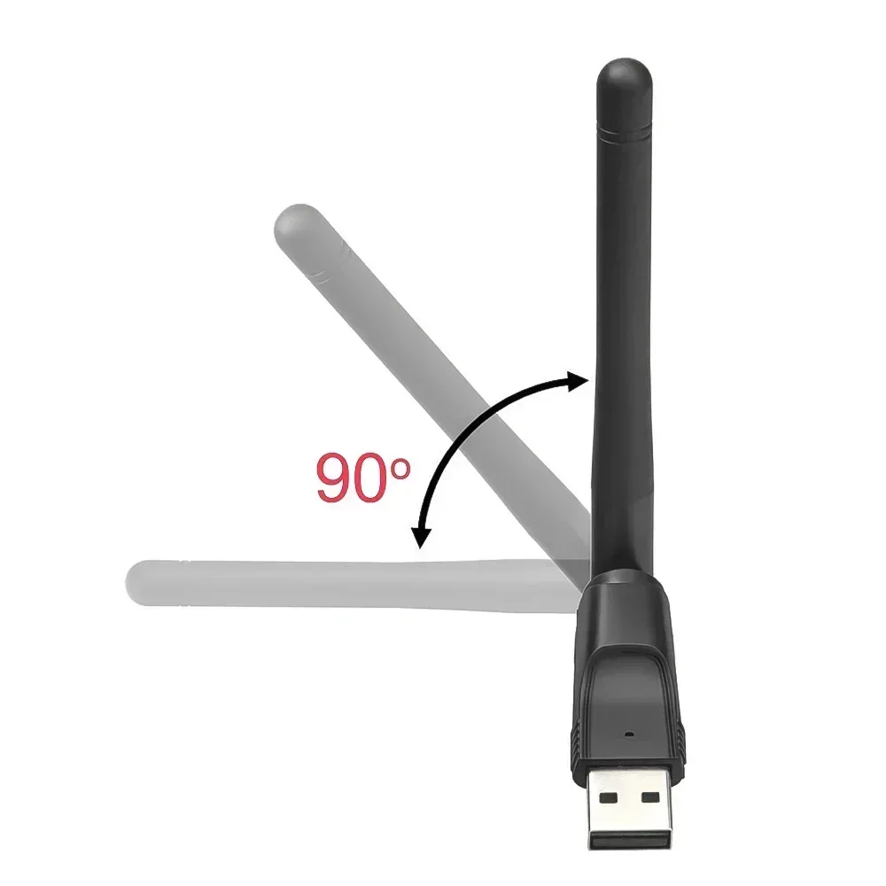 Mini Wireless USB WiFi Adapter MT7601 Network LAN Card 150Mbps 802.11n/g/b Network LAN Card Wifi Dongle For Set Top Box usb charger adapter usb multiport adapter type c to hdmi adapter mouse and keyboard converter adapter ps2 to usb adapter