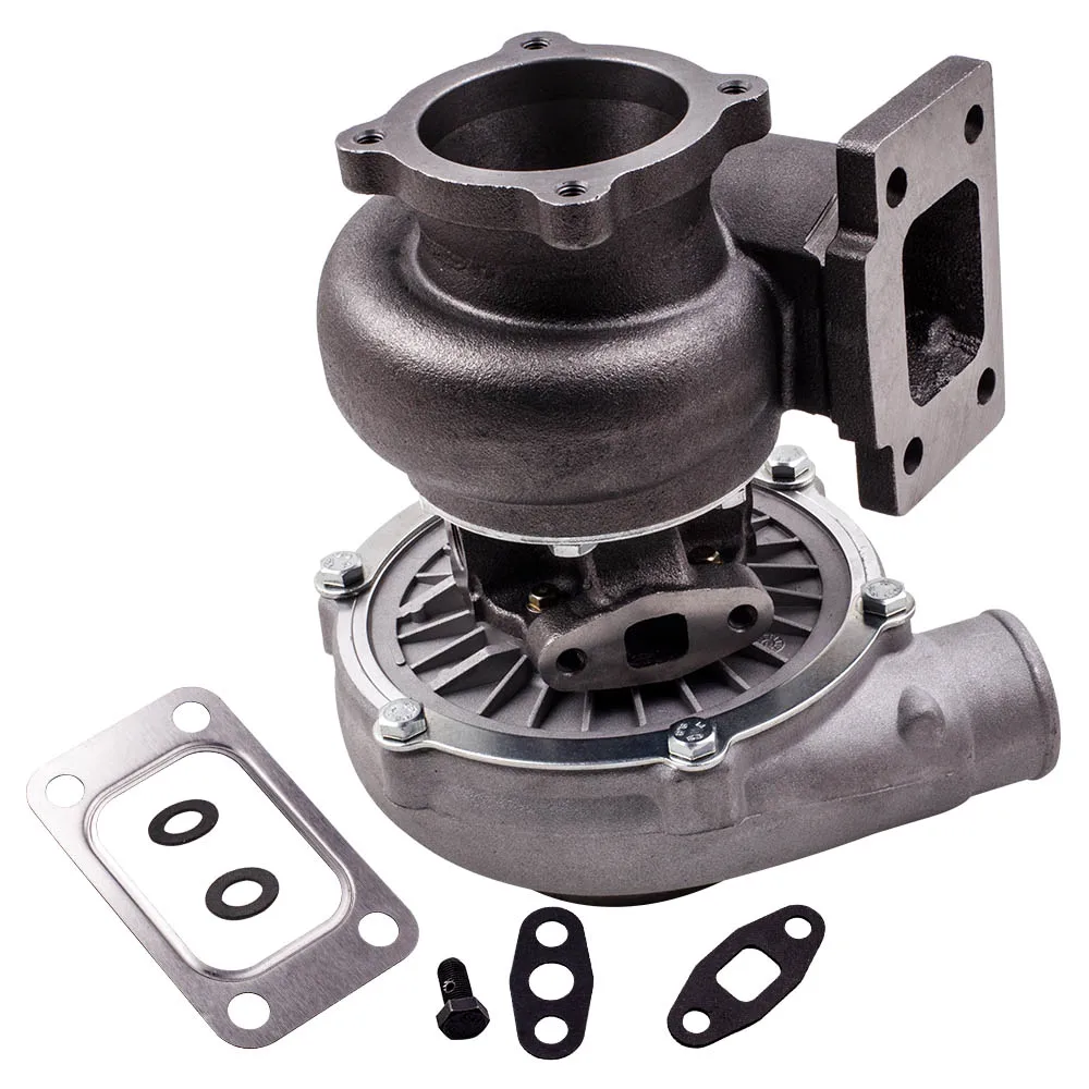 Gt3037 Gt3076 T3 Enorme Turbocompressore Turbo Universale A 4 Bulloni 500 + Hps 0.82 A/R