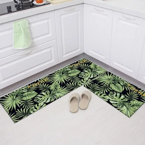 

Kitchen Mat Antislip Bath Mat Soft Bedroom Floor Mat Living Room Carpet Doormat Kitchen Rug