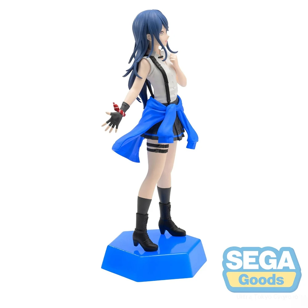 재고 있음 오리지널 SEGA 프로젝트 Sekai: 다채로운 무대 업적. 하츠네 미쿠 호시노 이치카 애니메이션 피규어 액션 피규어 차고 키트