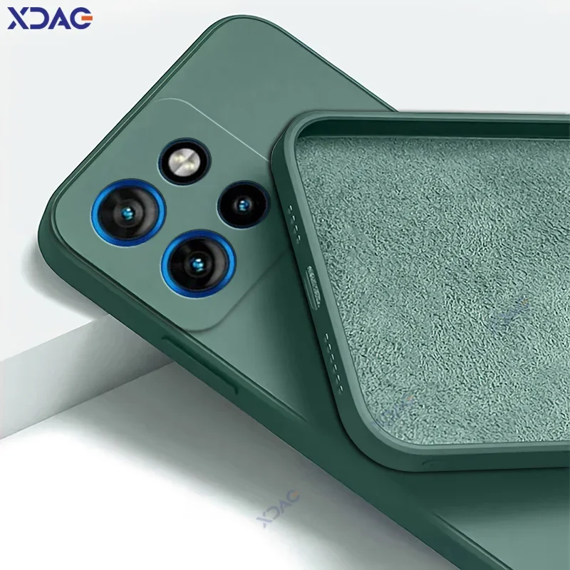 Enhanced Liquid Silicone Phone Case - Soft Shockproof Cover